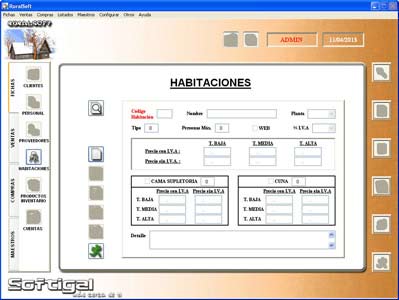 Programa gestión de casas rurales