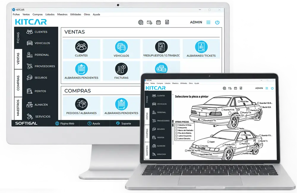 kitcar software